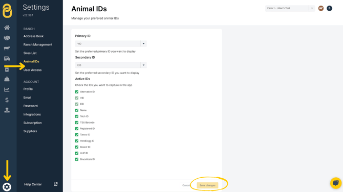 3rd Section Organizing Animals How to use IDs