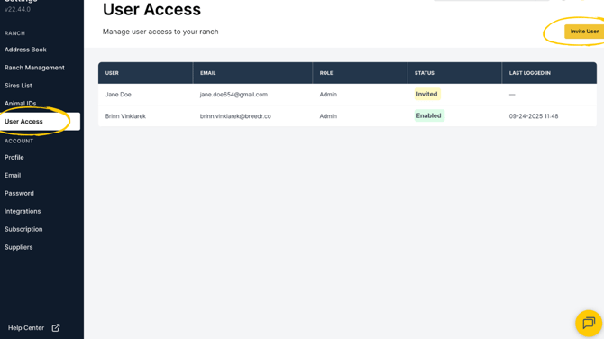 Add and manage users
