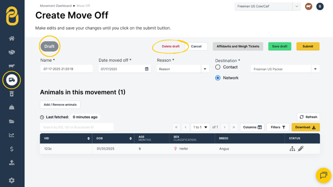 Body condition score (6)