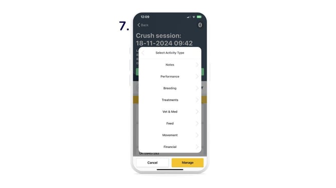 Logging activity in Finished sessions (3)