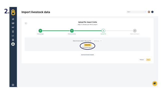 csv upload-2