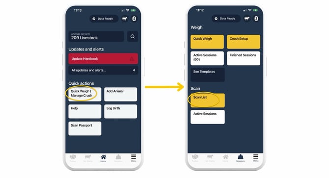 scanlist